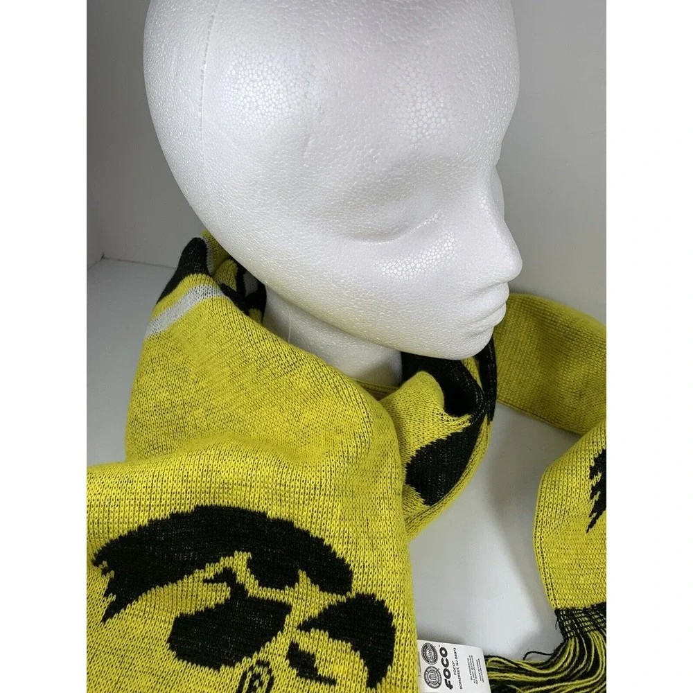 FOCO NCAA Iowa‎ Hawkeyes Logo Scarf LICENSED